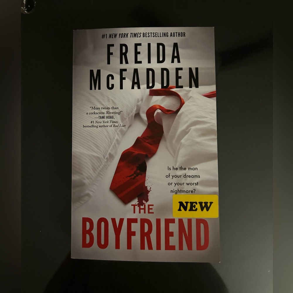 The Boyfriend by Freida McFadden.